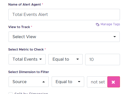 Total events alert