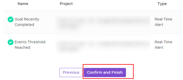 confirm and finish alert 1