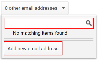 enter email address