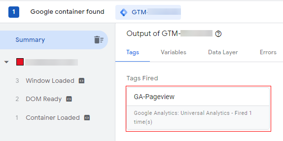 How to send data from Website to Server Side Container