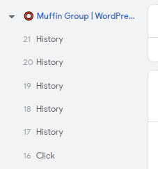 history change preview
