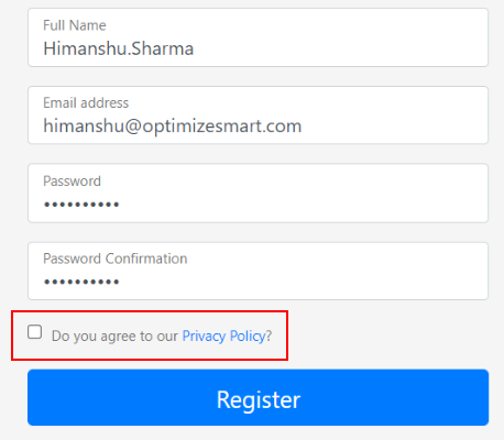 privacy policy
