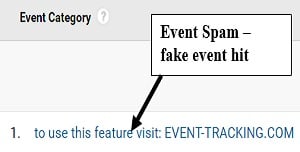 remove referral spam event spam