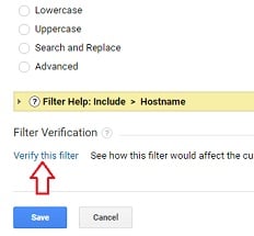remove referral spam verify this filter google analytics
