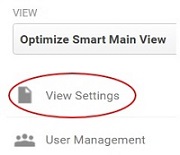 remove referral spam view settings 2
