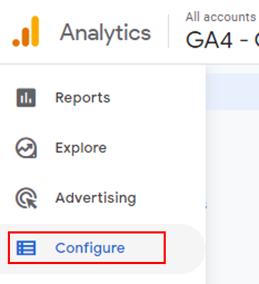 Configure
