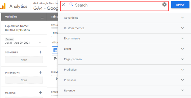 search