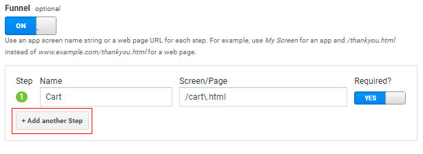 add step