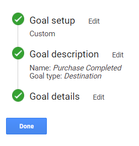 goal details