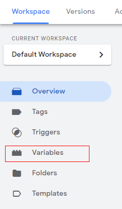 Variables in GTM