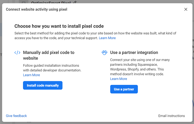 use a partner integration