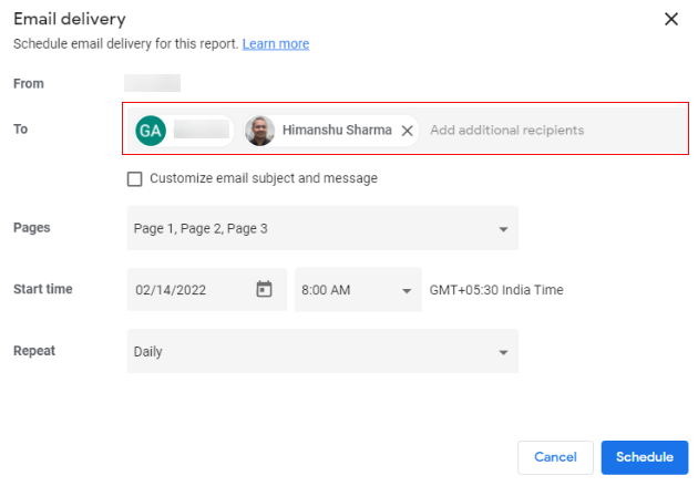 add email 1