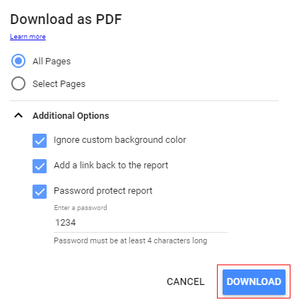 download button