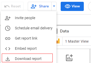download report