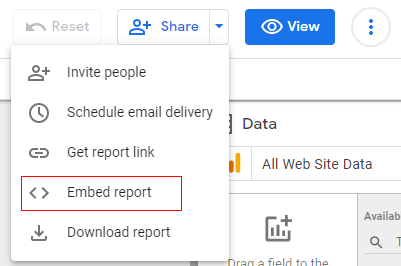 embed report 1