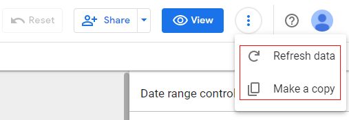 more options list