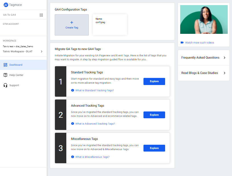 03 Tagmate Dasboard Screen