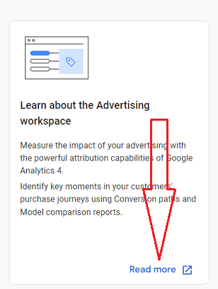 read more Learn about the Advertising workspace