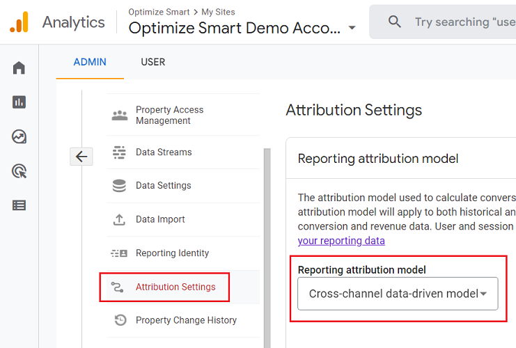 reporting attribution model ga4 1