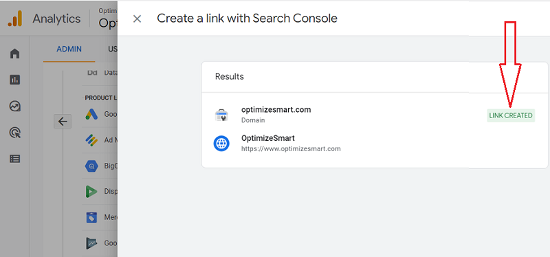 Link Created