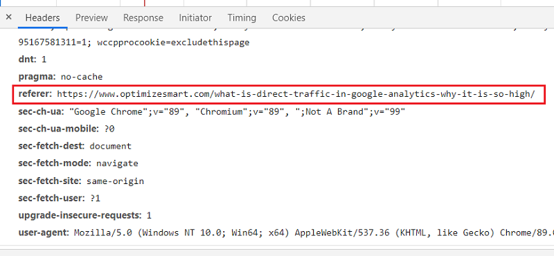 Self-referral Google Analytics 4 - Referral exclusion GA4