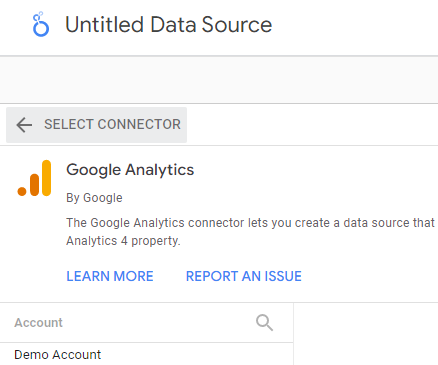 رابط google analytics