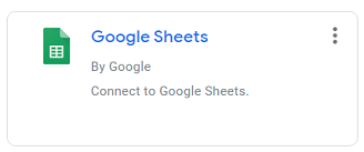 link google sheets