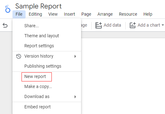 new report