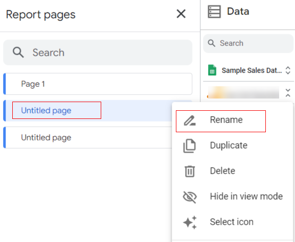 rename page
