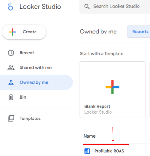 select report
