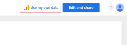 use my own dataa