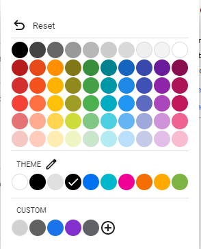 colours