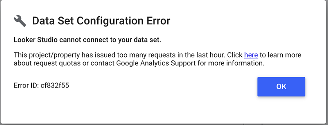 Google Data Studio Tutorial 2023 با کتاب الکترونیکی PDF رایگان - Looker Studio 66 پیغام خطای پیکربندی مجموعه داده looker studio
