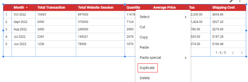 duplicate