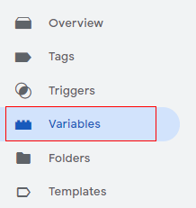 How to use two Google Analytics codes on one page 1 Log in to your GTM console and click on ‘Variables
