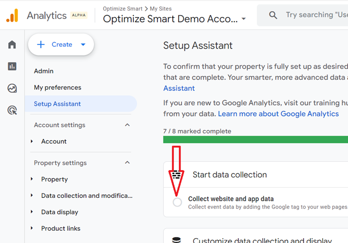 click on the empty circle next to a task to mark it as completed