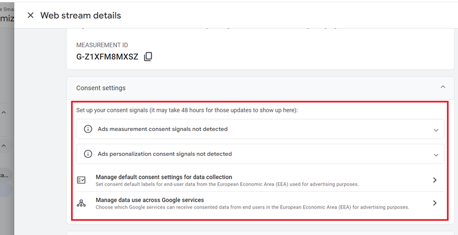 ga4 consent settings