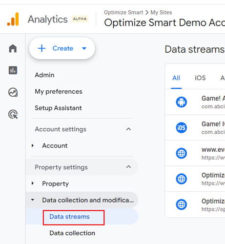 ga4 data streams 1
