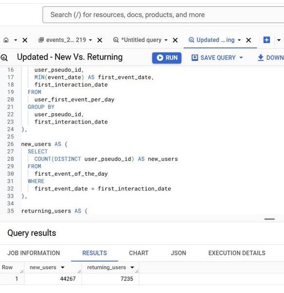 new and returning users ga4 bigquery 1