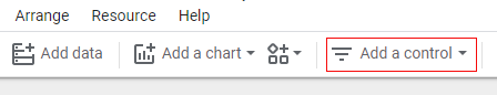 click on ‘Add control