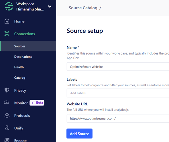 optimizesmart website