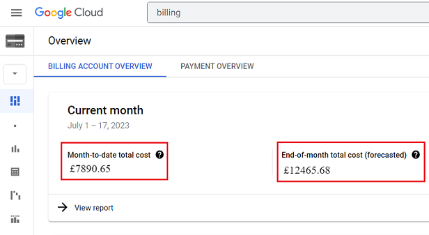 when we were querying a lot of data in BigQuery